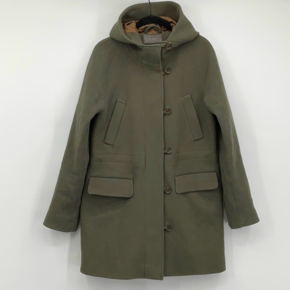 J Crew Stadium Cloth Elements Duffle Coat